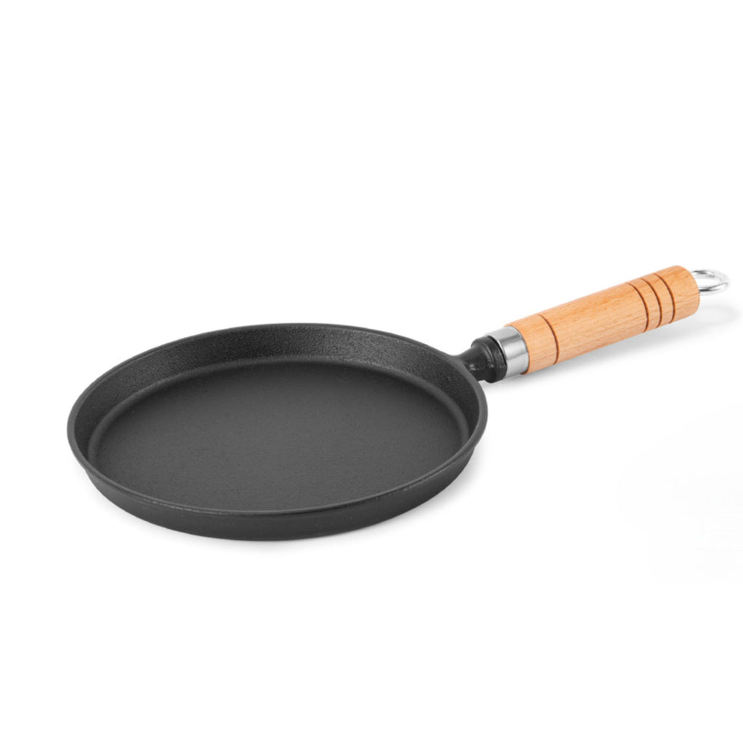 Gusseisen Pfanne 20cm mit Holzgriff