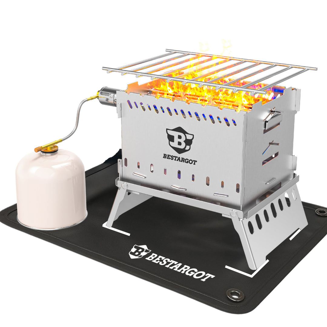 Hobo Kocher Pixel Gasgrill