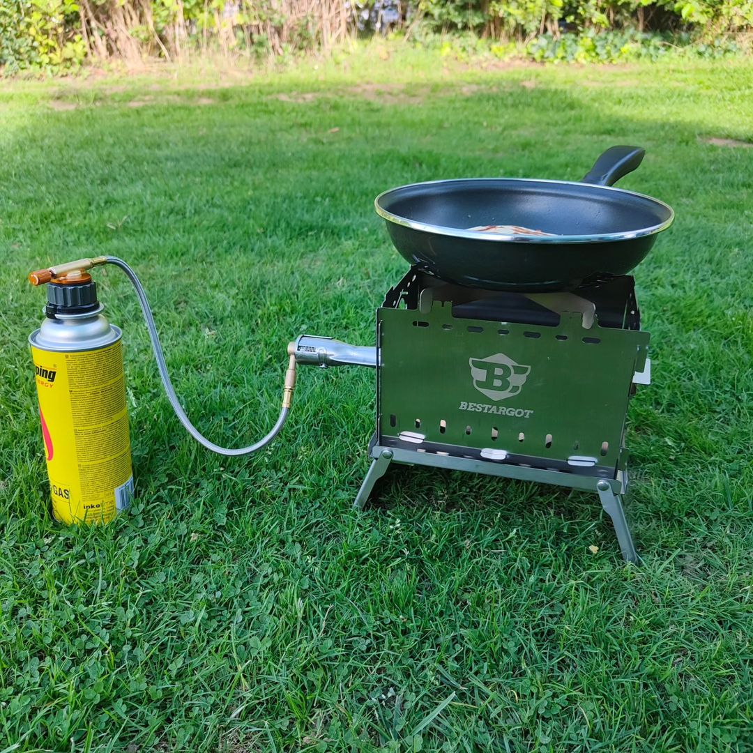 Hobo Kocher Pixel Gasgrill