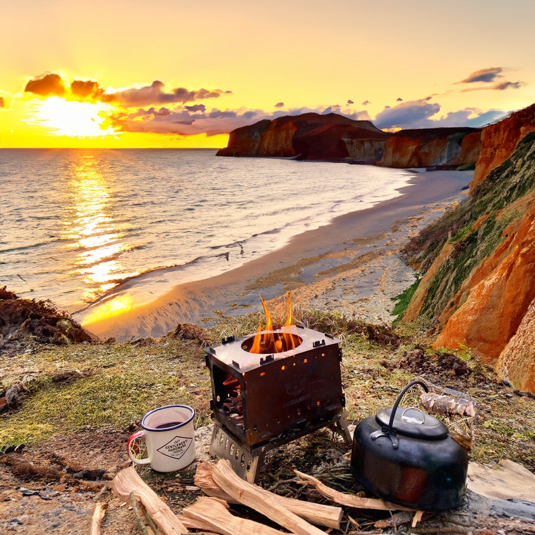 Hobo Kocher Pixel Gasgrill