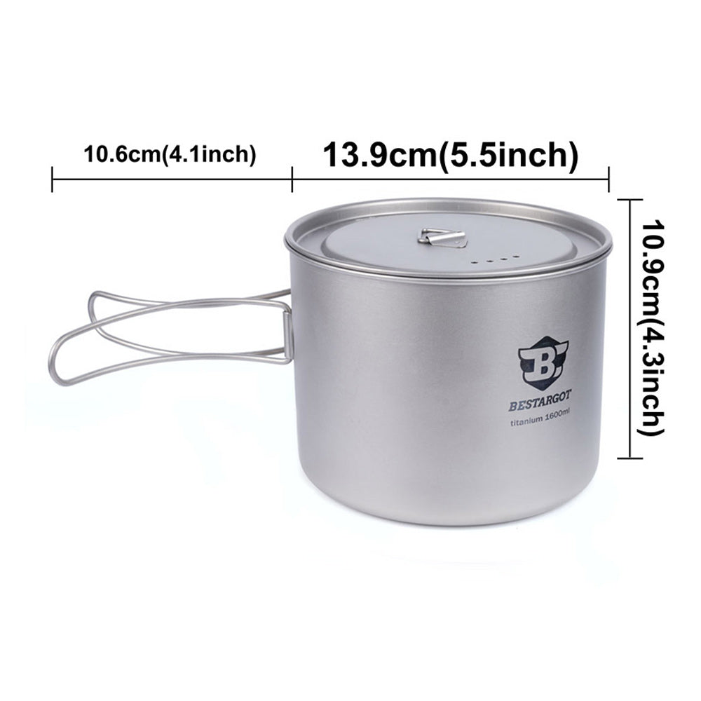 Titanium 1100ml Suppentopf