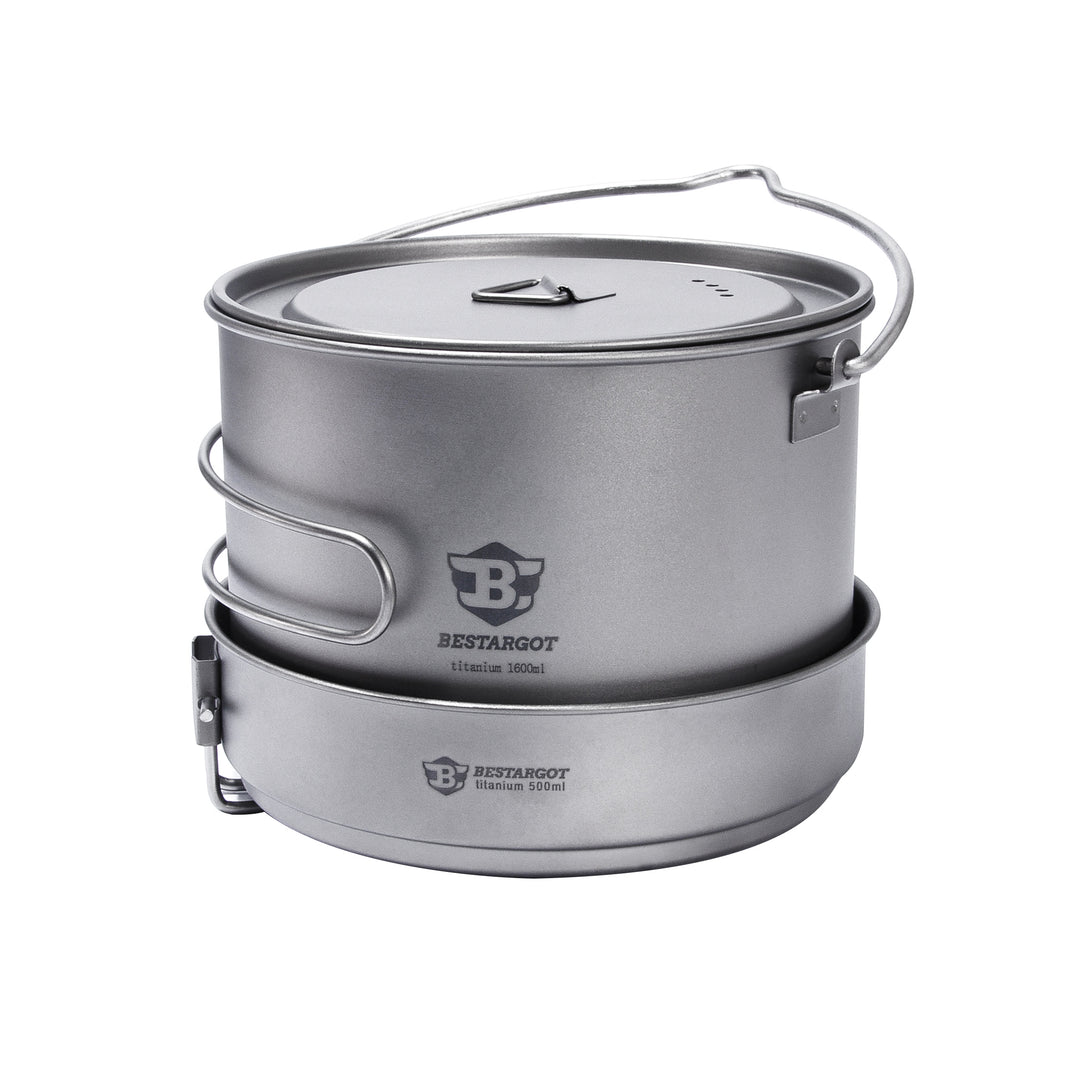 1600ML Camping Titan Topf & Pfanne