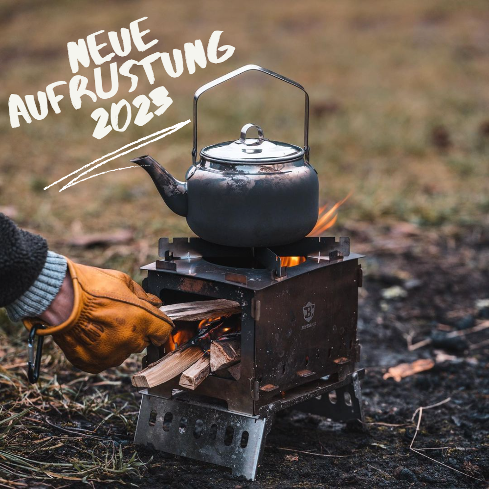 Der ultimative tragbare Grill 2023: Camping Holzofen Tragbar Hobo Kocher
