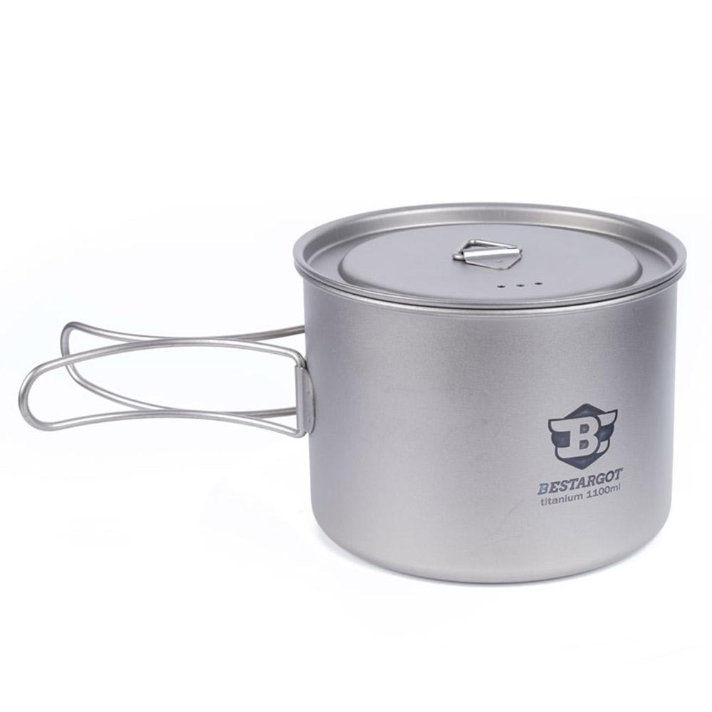 Titanium 1100ML Soup Pot - Pot - BestargotCamp