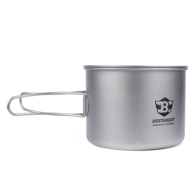 Titanium 1100ML Soup Pot - Pot - BestargotCamp